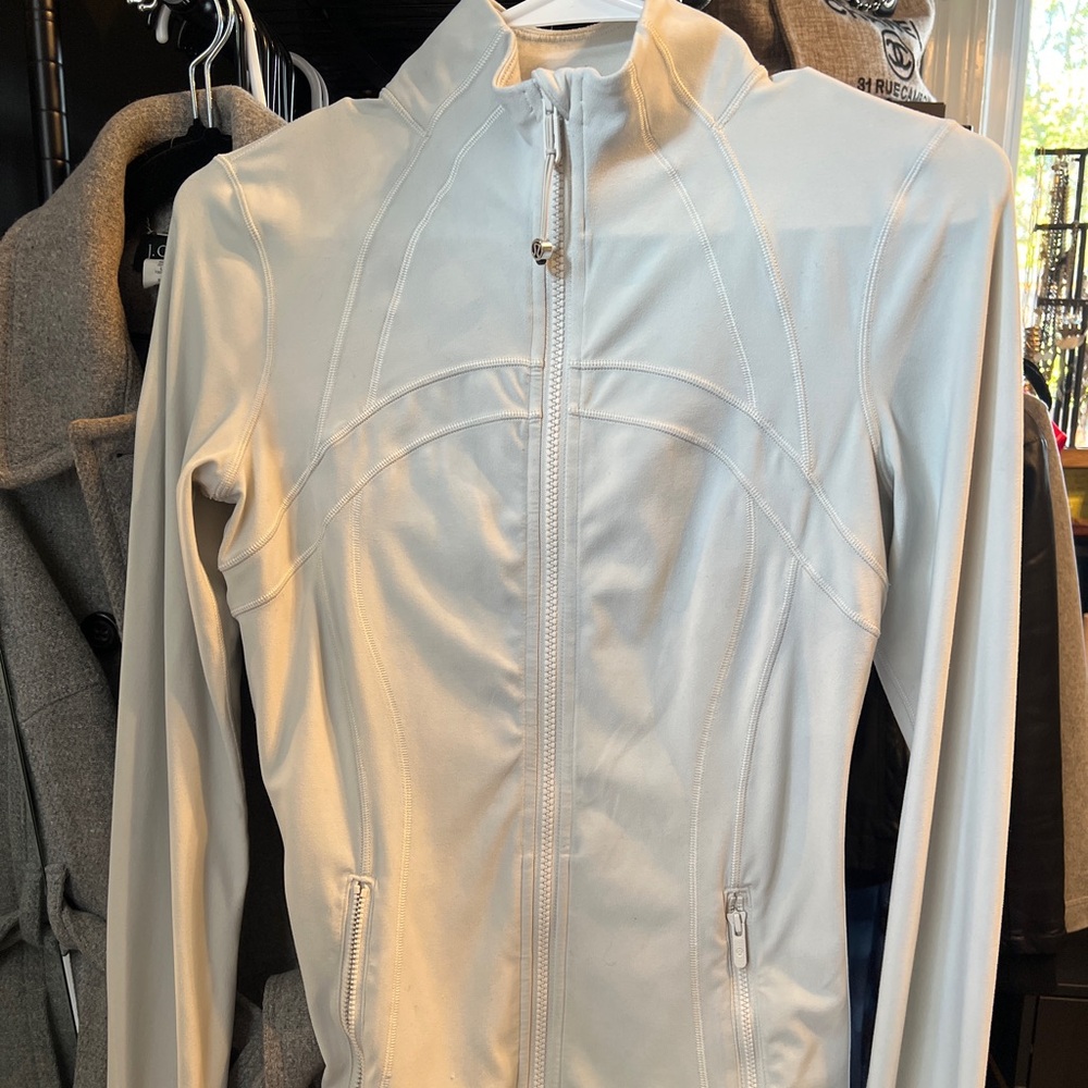 Lululemon Athletica Cream Define Jacket